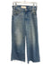 Mother Superior Size 25 Light Wash Cotton Mid Rise Zip Fly Boot Cut Jeans Light Wash / 25