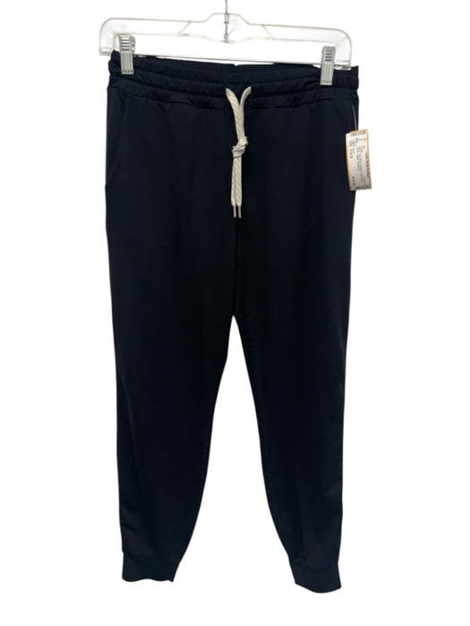 Vuori Size Est S Black Poly Blend Elastic & Drawstring Waist Jogger Pants Black / Est S