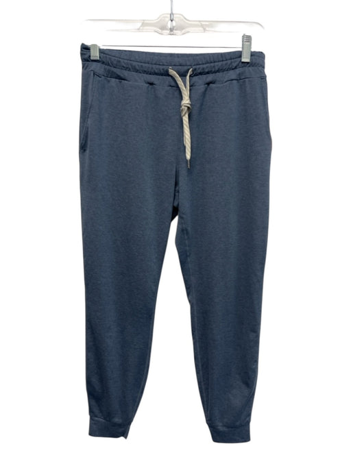 Vuori Size Est S Slate Blue Poly Blend Elastic & Drawstring Waist Jogger Pants Slate Blue / Est S
