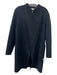 Soia & Kyo Size Medium Black Wool Blend Long Sleeve Button Front Lapel Jacket Black / Medium