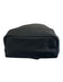 Away Black Polyester Zip Close Puffer Quilted Backpack Bag Black