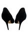 Gucci Shoe Size 39 Black Leather Upper Suede Pointed Almond Toe Stiletto Pumps Black / 39