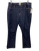 Ann Mashburn Size 31 Dark Wash Cotton Denim Mid Rise Contrast Stitch Jeans Dark Wash / 31