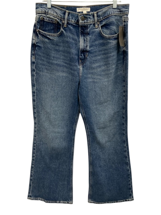 Banana Republic Size 31 Medium Wash Cotton Denim High Rise Whiskering Jeans Medium Wash / 31