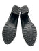 ALLSAINTS Shoe Size 40 Black Leather Upper Suede Fabric Block Elastic Boots Black / 40