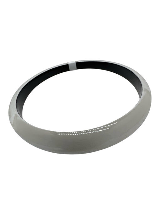 Alexis Bittar White Shimmer Bangle Bracelet White