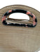 Loeffler Randall Beige Leather Croc Embossed Circle Zip Top Crossbody & Hand Bag Beige