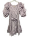 Ulla Johnson Size 2 Light Purple Cotton Short Puff Sleeve Ruffle Detail Dress Light Purple / 2