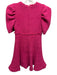 Likely Size 4 Hot pink Polyester Blend Short Sleeve Boucle Flare Dress Hot pink / 4