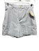 Spanx Size XS White Cotton Blend High Rise Zip Pockets Shorts White / XS
