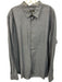 John Varvatos Size XL Blue Cotton Solid Button Up Men's Long Sleeve Shirt Blue / XL
