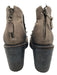 Rag & Bone Shoe Size 38.5 Beige & Brown Suede Ankle Round Toe Booties Beige & Brown / 38.5