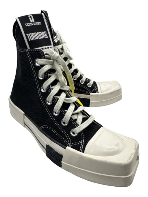 Converse x DRKSHDW Shoe Size 7 Black & Off White textile upper Corduroy Sneakers Black & Off White / 7