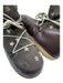 Anniel Shoe Size 40/41 Dark Brown Print Suede & Leather Stars Laces Boots Dark Brown Print / 40/41