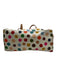 Tory Burch White & Multi Leather Top Handles Polka Dot Tote Bag White & Multi