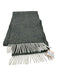 Foxford Green, White, Multi Wool Herringbone Fringe scarf Green, White, Multi / One Size