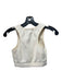 yllw Size S Cream & Multi Cotton & Polyester Crop Scoop Neck Ribbed Detail Top Cream & Multi / S