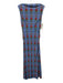 Hill House Size XXS Blue, Red, Green Nylon Blend Cap Sleeve Floral Midi Dress Blue, Red, Green / XXS