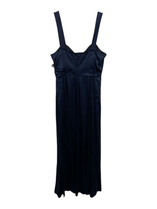 Favorite Daughter Size XS Dark Navy Curpo Blend Sleeveless Buttons Midi Dress Dark Navy / XS