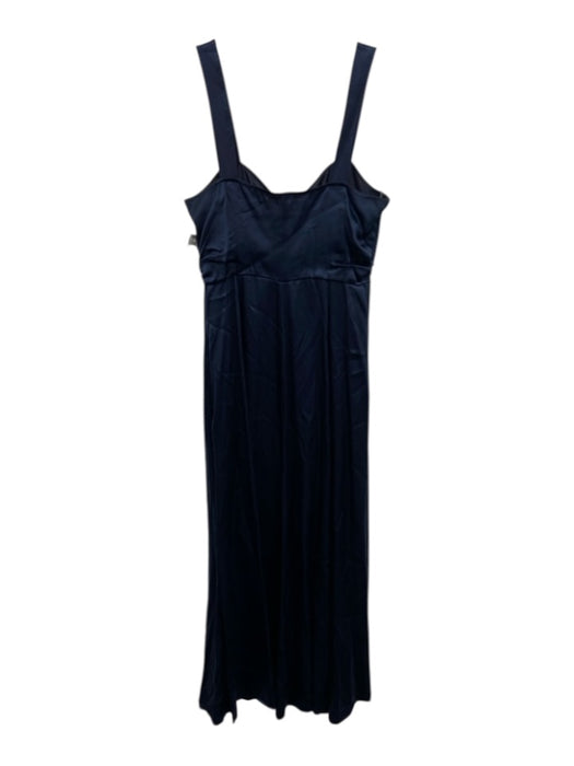 Favorite Daughter Size XS Dark Navy Curpo Blend Sleeveless Buttons Midi Dress Dark Navy / XS