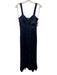 Favorite Daughter Size XS Dark Navy Curpo Blend Sleeveless Buttons Midi Dress Dark Navy / XS
