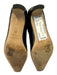 Staud Shoe Size 37.5 Black Leather Block Heel Knee High Square Toe Boots Black / 37.5