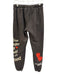 The Mayfair Group Size XS Grey Cotton Blend Graphic Long Sleeve Pants Set Grey / XS
