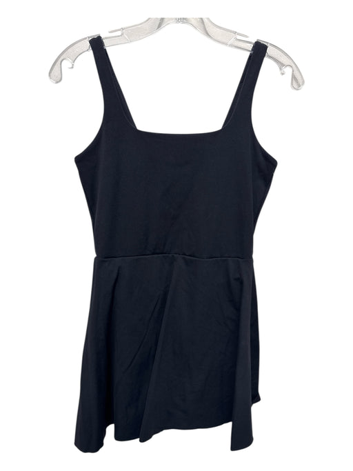 Spanx Size S Black Nylon & Elastane Sleeveless Skort Athletic Mini Dress Black / S