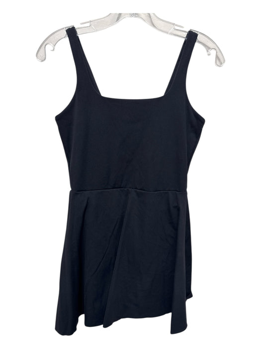 Spanx Size S Black Nylon & Elastane Sleeveless Skort Athletic Mini Dress Black / S