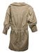 Derek Lam 10 Crosby Size 4 Khaki Beige Cotton Long Gathered Sleeve Buttons Dress Khaki Beige / 4