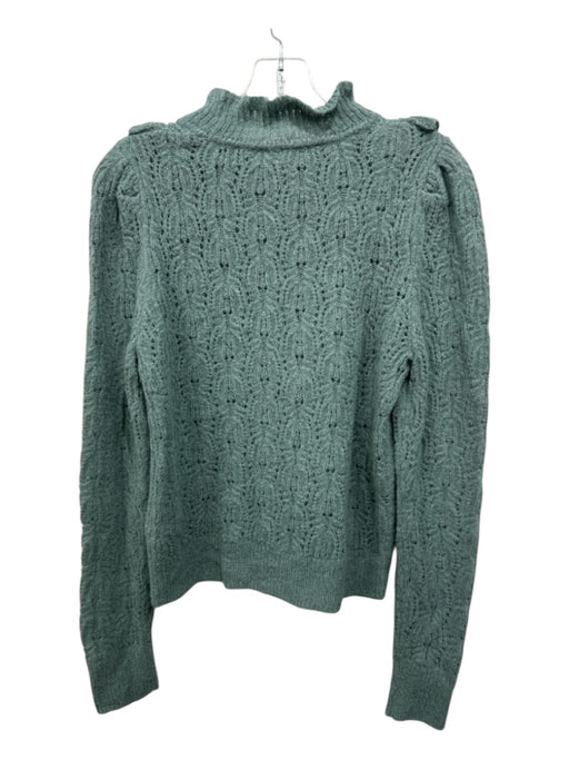 Veronica Beard Size S Sage green Baby Alpaca & Polyamide Long Sleeve Sweater Sage green / S