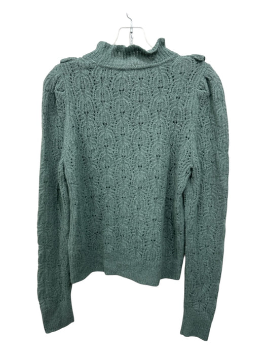 Veronica Beard Size S Sage green Baby Alpaca & Polyamide Long Sleeve Sweater Sage green / S