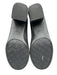 Piar Shoe Size 7 Black Leather Elastic Back Round Toe Low Heel Pumps Black / 7