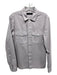 ALLSAINTS Size XL Purple Cotton Blend Solid Front Pockets Long Sleeve Shirt Purple / XL