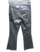 Veronica Beard Jeans Size 25 Silver Cotton Blend Coated High Rise Zip Fly Jeans Silver / 25
