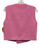 Ami Alexandre Mattiussi Size 38 Pink Wool Blend Sleeveless Boucle Top Pink / 38