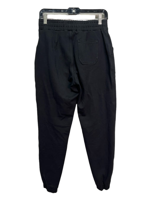 Spanx Size M Black Rayon Blend Elastic Back Jogger Front Seam Pants Black / M