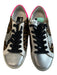 Golden Goose Shoe Size 36 Multi Leather & Calf Fur Leopard Print Lace Up Shoes Multi / 36