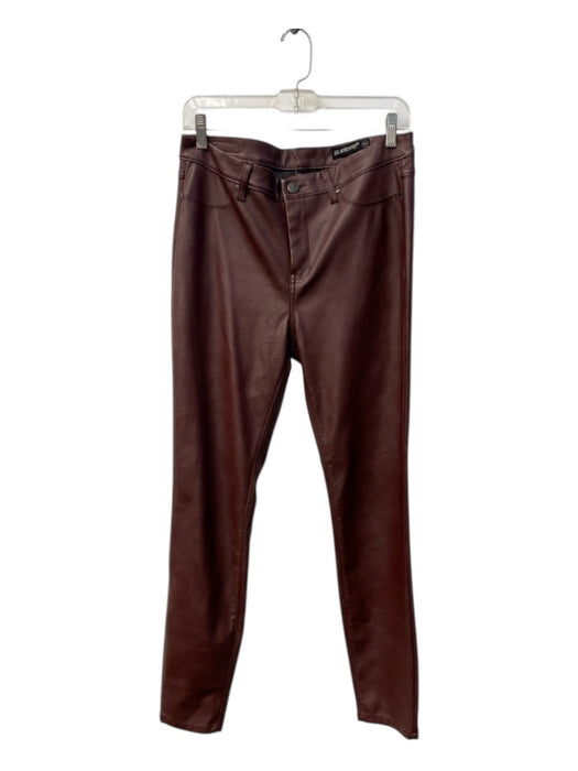 Blank NYC Size 30 Brown Polyurethane Blend High Rise zip fly Straight Cut Pants Brown / 30