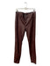 Blank NYC Size 30 Brown Polyurethane Blend High Rise zip fly Straight Cut Pants Brown / 30