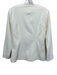 Julia Amory Size Small Cream White Cotton Long Sleeve Corduroy Jacket Cream White / Small