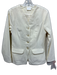Julia Amory Size Small Cream White Cotton Long Sleeve Corduroy Jacket Cream White / Small