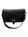 Louis Vuitton Black Leather Monogram Empreinte Shoulder Bag Embossed Bag Black / Small