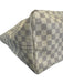 Louis Vuitton White Print Coated Canvas Damier Azur Tote Neverfull Bag White Print / GM