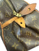 Louis Vuitton Brown Print Coated Canvas Monogram Shoulder Bag Dome Vintage Bag Brown Print / PM