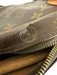 Louis Vuitton Brown Print Coated Canvas Monogram Shoulder Bag Dome Vintage Bag Brown Print / PM