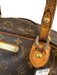 Louis Vuitton Brown Print Coated Canvas Monogram Shoulder Bag Dome Vintage Bag Brown Print / PM