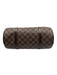 Louis Vuitton Brown Print Coated Canvas Damier Ebene Shoulder Bag Barrel Bag Brown Print / Small