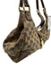 Gucci Beige & Brown Canvas Monogram Hobo Vintage Bag Beige & Brown / Small