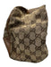 Gucci Beige & Brown Canvas Monogram Hobo Vintage Bag Beige & Brown / Small